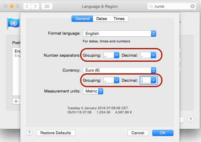 swap data excel for mac
